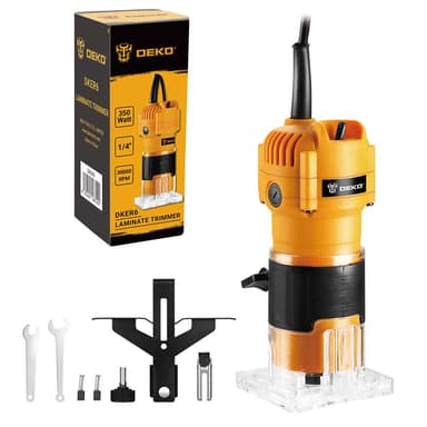 ROUTER DE MANO 6MM DEKO 350W DKER6