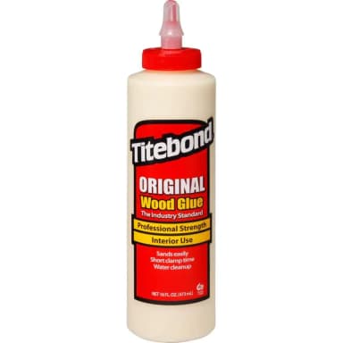 COLA MADERA ORIGINAL ROJA 16 OZ (473ml.) TITEBOND