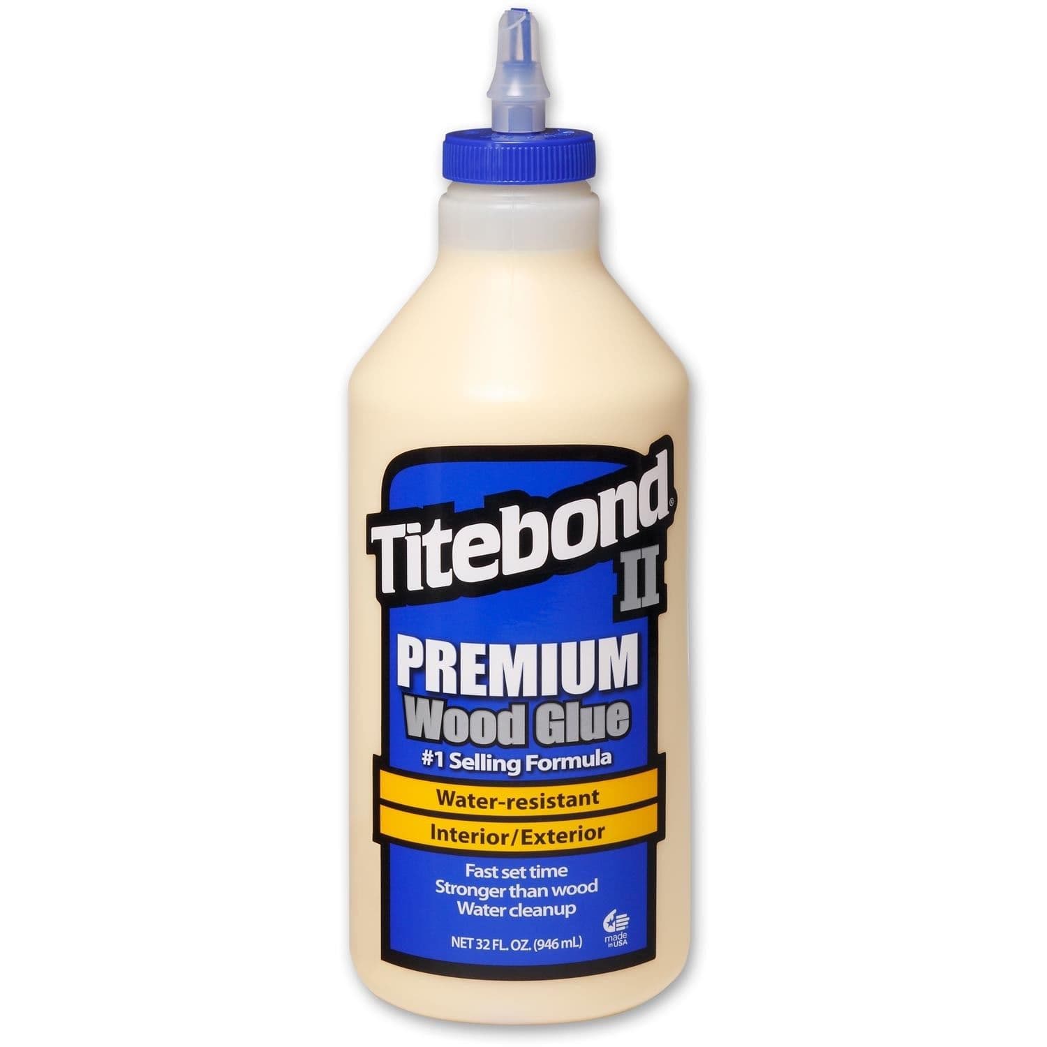 COLA MADERA TIPO II AZUL 32 OZ  (946 ml) TITEBOND